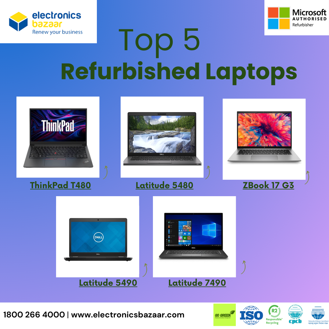 Top 5 Laptops